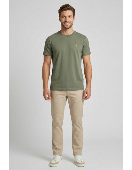 US Golf Club t-shirt in jersey di cotone Teo TS1000 [6f413b20]