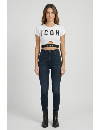 Icon top cropped con elastico IDT003 [b16c4185]