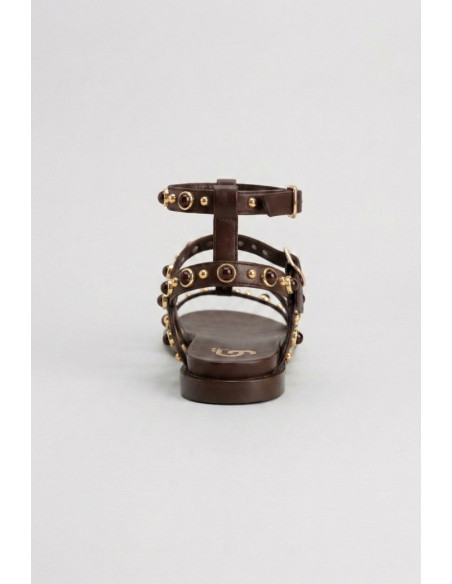 Gold & Gold sandalo con borchie GD469 [3b4c31b1]