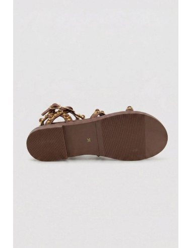 Gold & Gold sandalo con borchie GD469 [8c51f0b5]