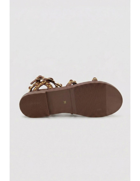 Gold & Gold sandalo con borchie GD469 [8c51f0b5]