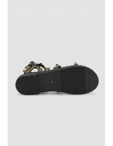 Gold & Gold sandalo con borchie GD469 [fe51e5d2]
