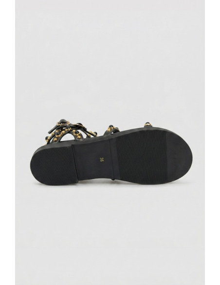 Gold & Gold sandalo con borchie GD469 [fe51e5d2]