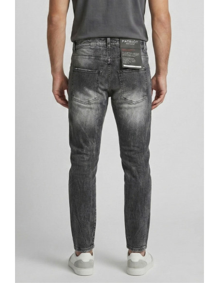 Patriot jeans carrot fit in denim di cotone stretch PKYC44 [ca10567c]