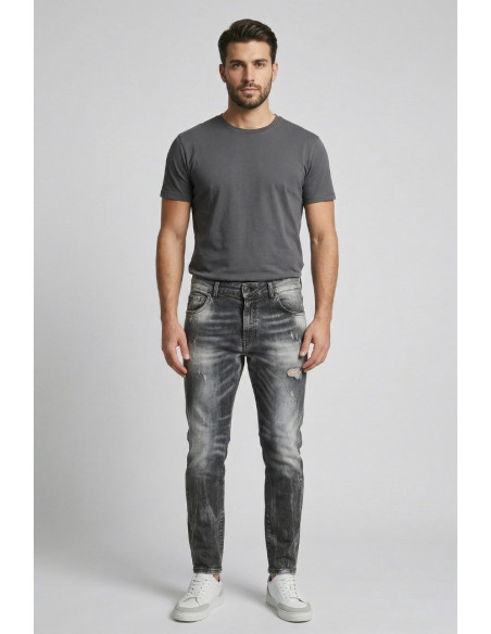 Patriot jeans carrot fit in denim di cotone stretch PKYC44 [7d0d9778]