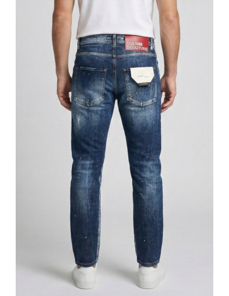 Patriot jeans carrot fit in denim di cotone stretch PKYM01 [df73535a]