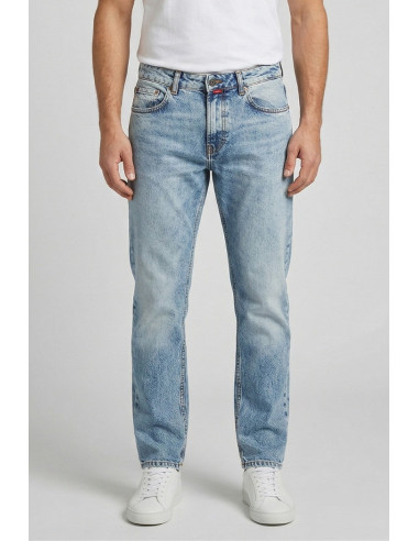 Patriot jeans 5 tasche in denim di cotone SKYM105 [7e58384c]