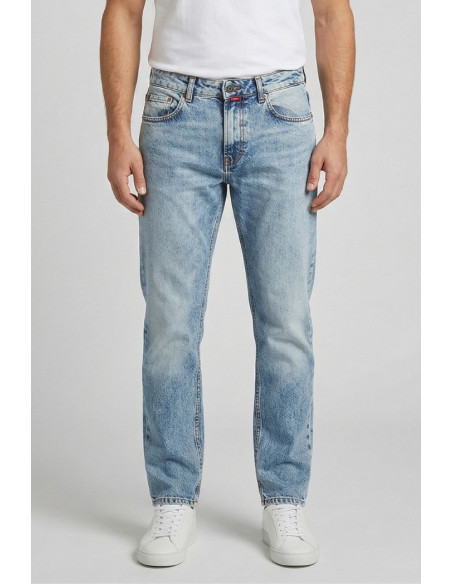 Patriot jeans 5 tasche in denim di cotone SKYM105 [7e58384c]