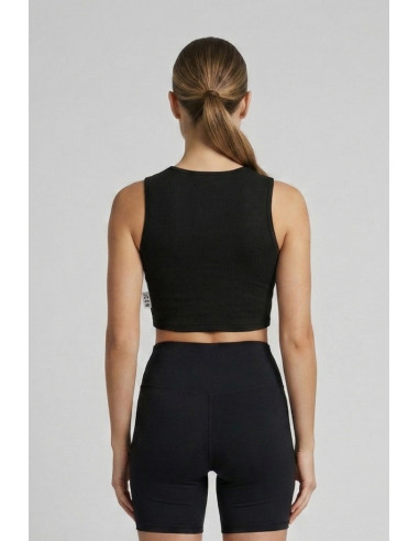 Icon top in cotone stretch con mini stampa logo IDT004 [eb6734ed]