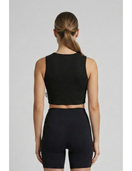 Icon top in cotone stretch con mini stampa logo IDT004 [eb6734ed]