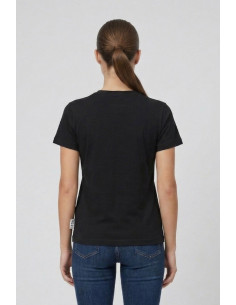 Icon t-shirt in jersey di cotone con stampa cuore IDT018 [c25b27d6] 2