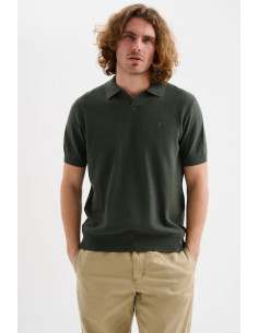 Jaggy polo derby in crepe con logo Dacia JMD057DZ148261 [1adebb7b]