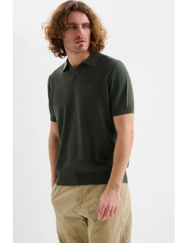 Jaggy polo derby in crepe con logo Dacia JMD057DZ148261 [c3f8f876]
