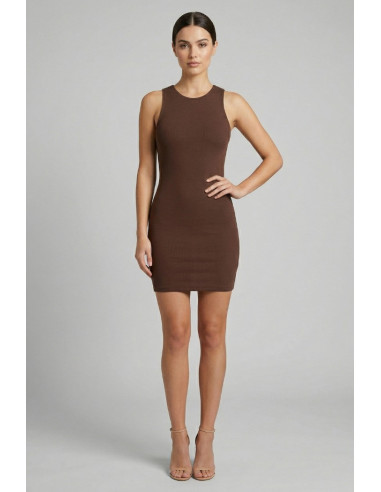 Markup abito corto in cotone stretch MW11200 [84038d03]