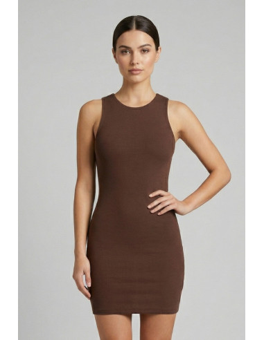 Markup abito corto in cotone stretch MW11200 [5d25ce0e]