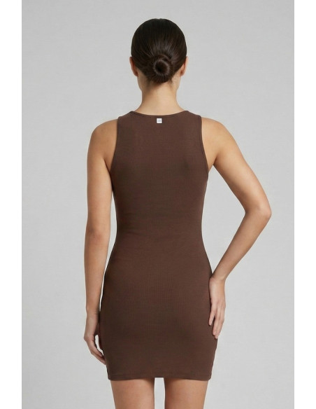 Markup abito corto in cotone stretch MW11200 [ea380f0a]