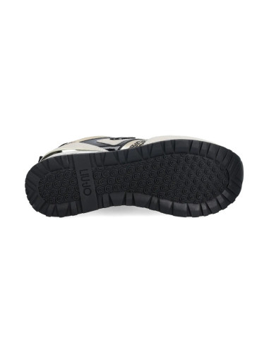 Liu Jo sneaker platform in suede e tessuto Maxi Wonder 97 BA6007PX807 [cd0d9225]