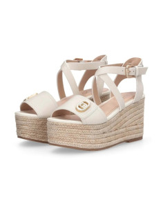 Liu Jo sandalo zeppa con logo Bali 01 SA6083P0102 [768b5d6f] 2