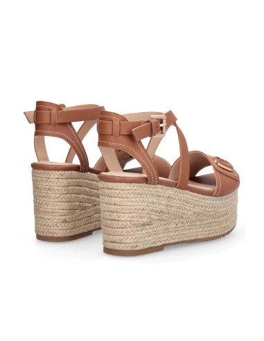 Liu Jo sandalo zeppa con logo Bali 01 SA6083P0102 [7602a806]