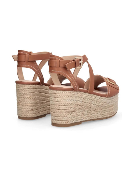 Liu Jo sandalo zeppa con logo Bali 01 SA6083P0102 [7602a806]