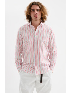 Jaggy camicia collo alla francese a righe Querima JMQ040DSB112261 [508a754a]