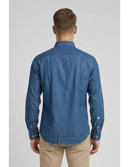 Guy camicia in denim di cotone Custom919x-004 rl M50078 [34cd013e]