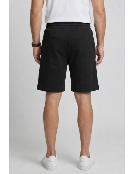 Icon bermuda in cotone stretch con stampa logo oro IUB019 [44164759]