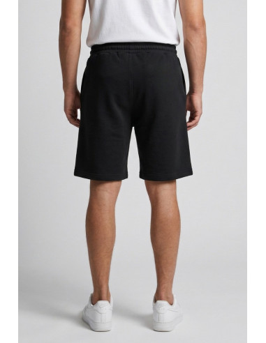 Icon bermuda in cotone stretch con stampa logo effetto scotch IUB018 [2c349f18]
