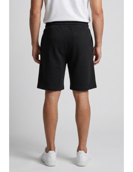 Icon bermuda in cotone stretch con stampa logo effetto scotch IUB018 [2c349f18]
