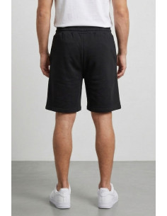 Icon bermuda in cotone stretch con mini stampa logo IUB001 [3517b9fd] 2