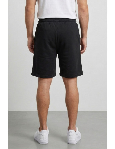 Icon bermuda in cotone stretch con mini stampa logo IUB001 [ec31faf0]