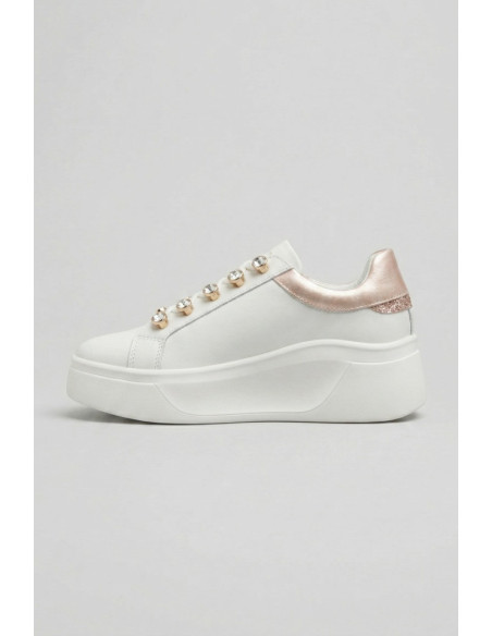 Queen Helena sneaker platform con dettaglio gioiello X34-11 [1565cc6a]