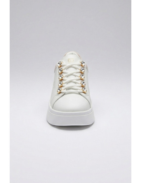 Queen Helena sneaker platform con dettaglio gioiello X34-11 [a2780d6e]