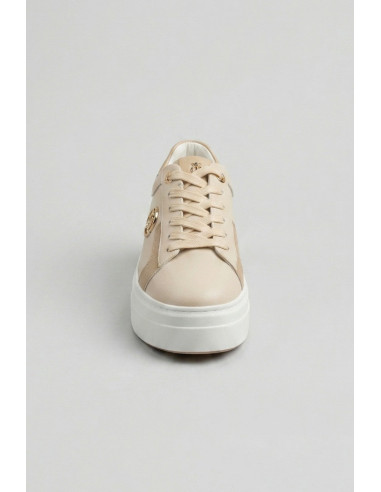Queen Helena sneaker platform con logo patch X34-16 [406fb042]
