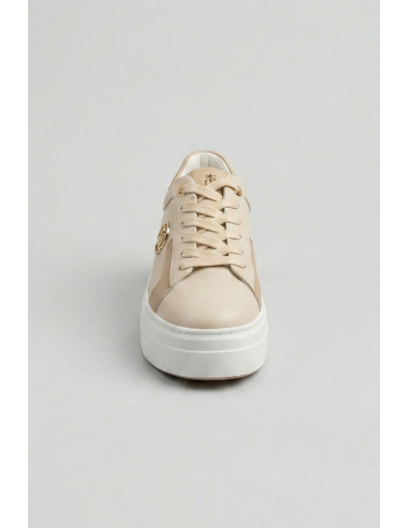 Queen Helena sneaker platform con logo patch X34-16 [406fb042]
