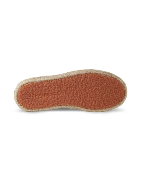 Superga sneaker platform in tela 2740 Platform Cotton Stone Wash Rope [fc3ad32c]