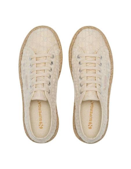 Superga sneaker platform in crochet 2740 Platform Crochet Rope [714bf176]