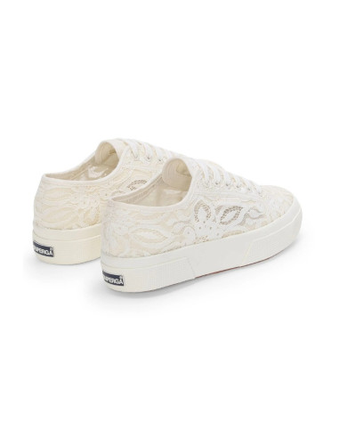 Superga sneaker platform in pizzo 2740 Platform Pizzo Macrame [bda4ec3e]