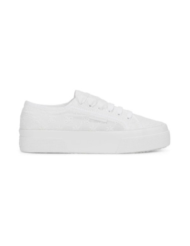 Superga sneaker platform in sangallo 2740 Flower Sangallo [ab92462c]
