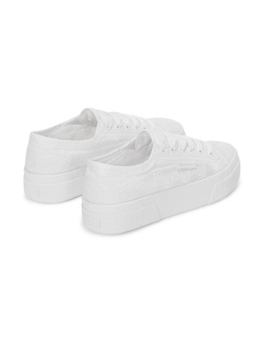 Superga sneaker platform in sangallo 2740 Flower Sangallo [c5a9c425]
