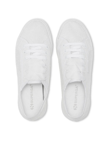 Superga sneaker platform in sangallo 2740 Flower Sangallo [c0f9833b]