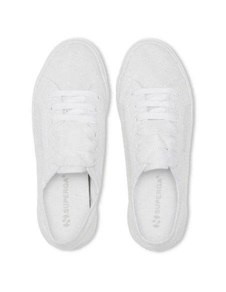Superga sneaker platform in sangallo 2740 Flower Sangallo [c0f9833b]