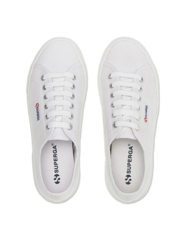 Superga sneaker platform in tela 2740 Platform [48eefb16]