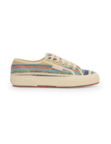 Superga sneaker con tomaia in raffia 2750 Raffia [c096ac1c]