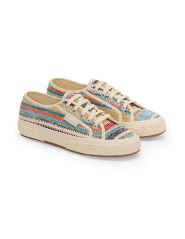 Superga sneaker con tomaia in raffia 2750 Raffia [19b0ef11]