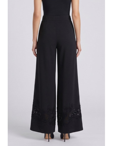 PDK pantalone ampio con dettaglio in pizzo 3297P4611 [11edc613]