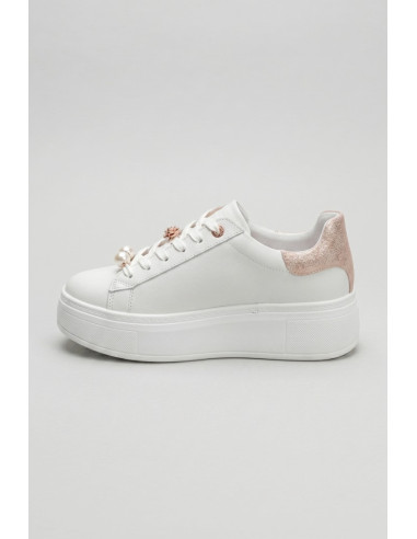 Queen Helena sneaker platform con dettaglio gioiello X34-13 [e6d85053]