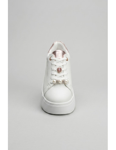 Queen Helena sneaker platform con dettaglio gioiello X34-13 [51c59157]