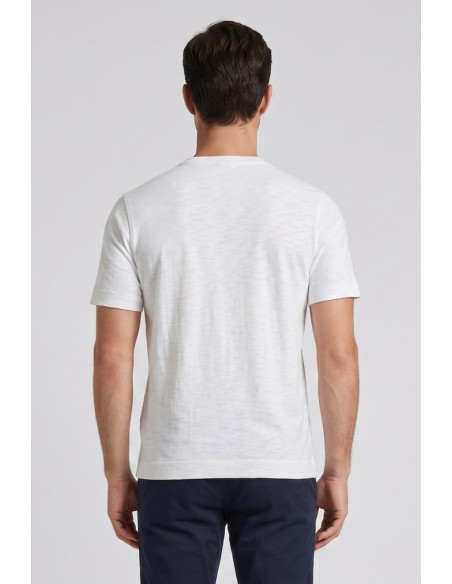 Markup t-shirt girocollo in misto lino e cotone MK1900015 [154f34aa]