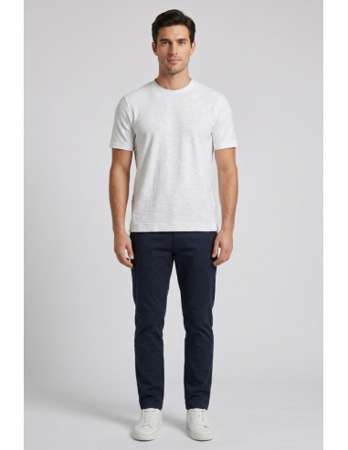 Markup t-shirt girocollo in misto lino e cotone MK1900015 [a252f5ae]